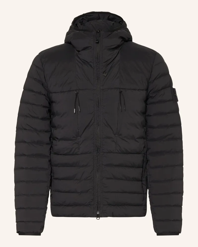 Stone Island Daunenjacke Schwarz