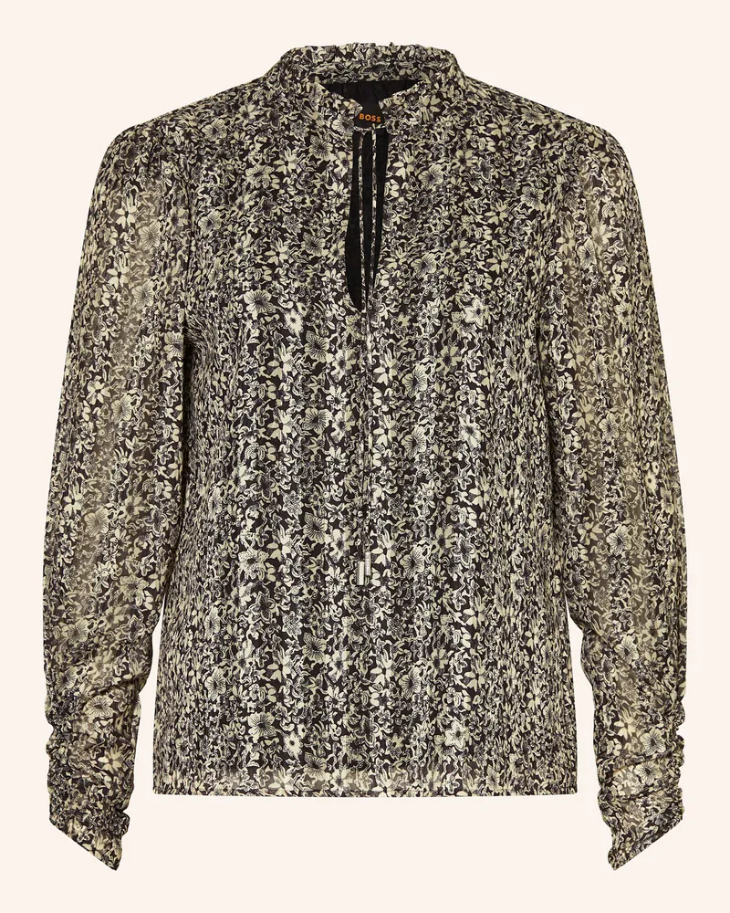 HUGO BOSS Blusenshirt BERODEO Schwarz