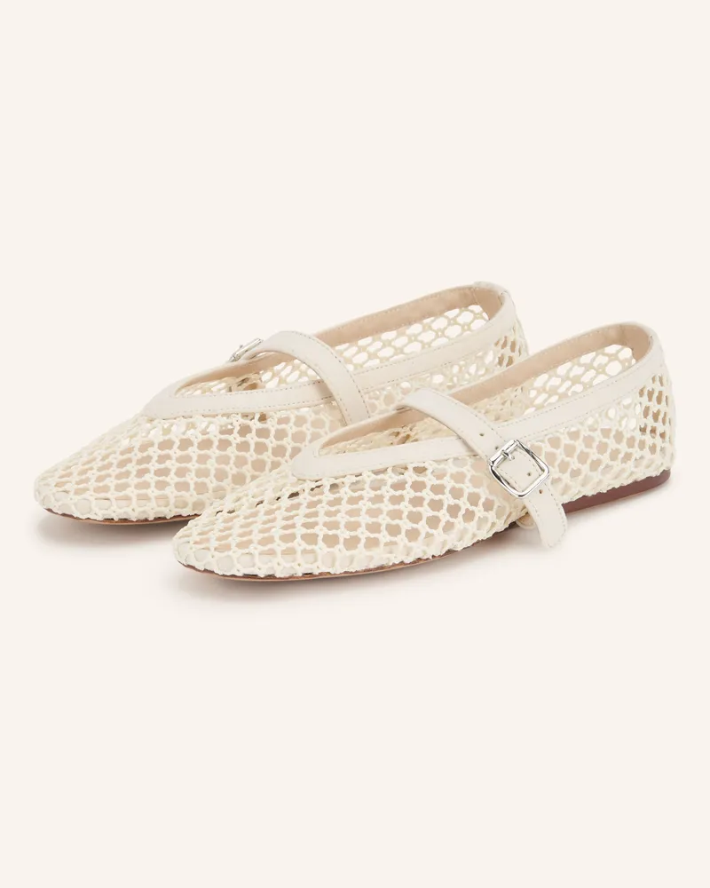 Mrs & HUGS Mary-Jane-Ballerinas beige Creme