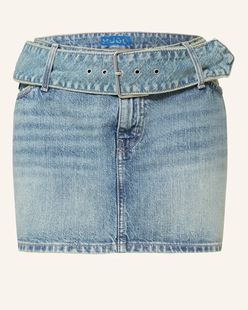 HUGO BOSS Jeansrock Gamini blau 436