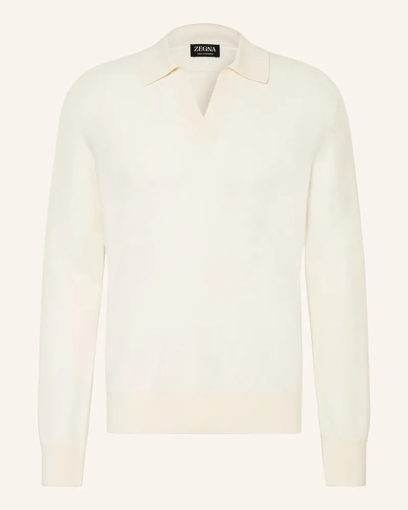 Ermenegildo Zegna Cashmere-Pullover Creme