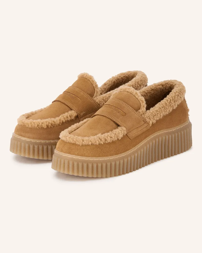Marc O'Polo Penny-Loafer Bianca braun Cognac