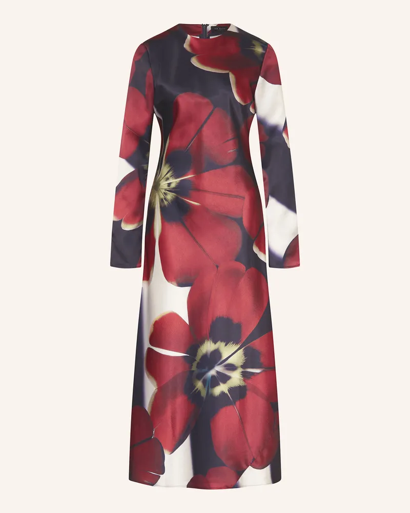 Ted Baker Satinkleid Neerah blau Dunkelblau