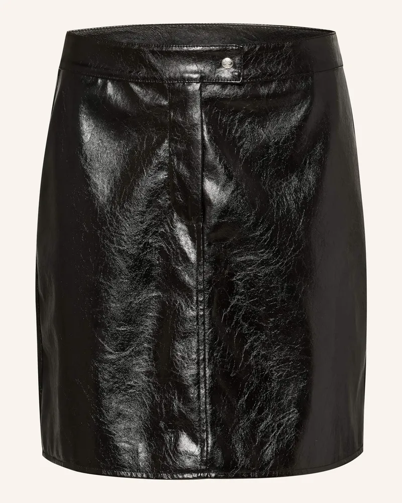 JOOP! Rock in Lederoptik Schwarz