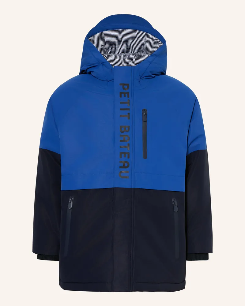 Petit Bateau Parka blau Blau