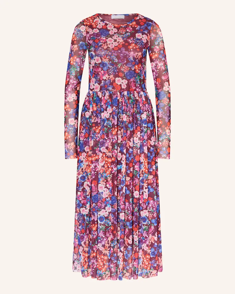 Rich&Royal Mesh-Kleid Rot