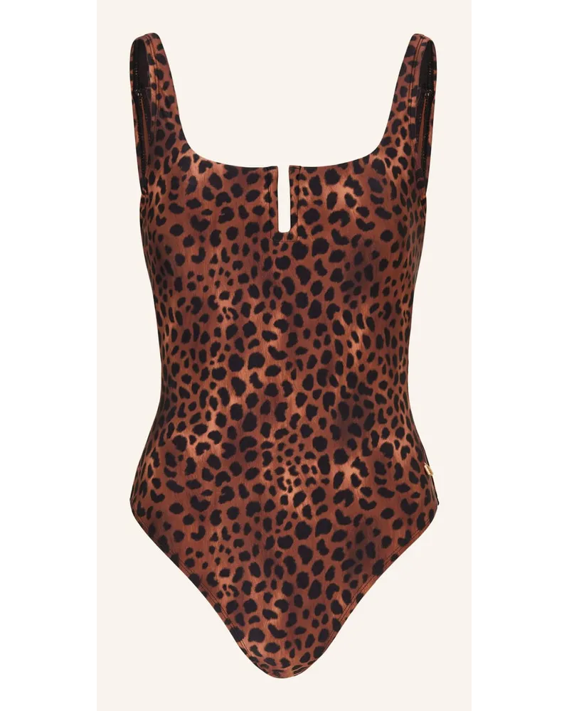 Beachlife Badeanzug LEOPARD LOVER Braun