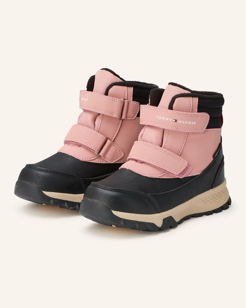 Tommy Hilfiger Boots rosa Schwarz