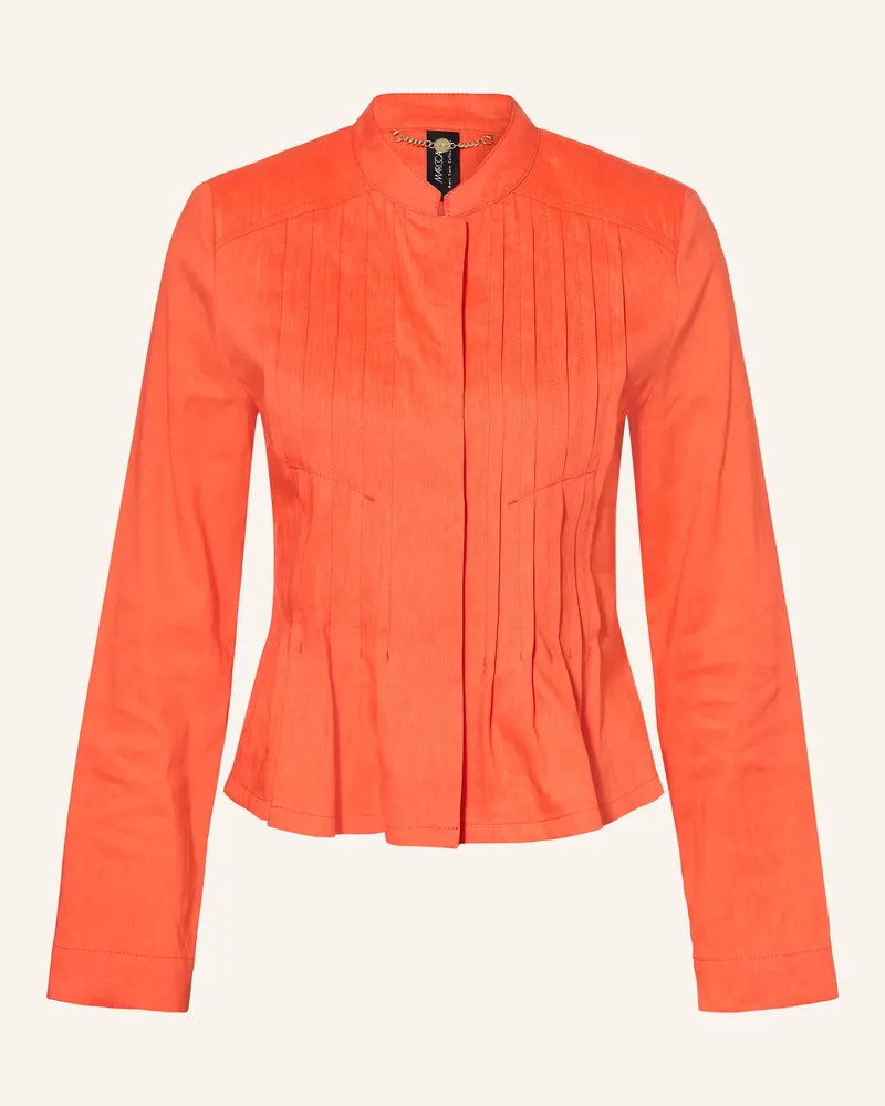 Marc Cain Jacke Mit Leinen rot 223