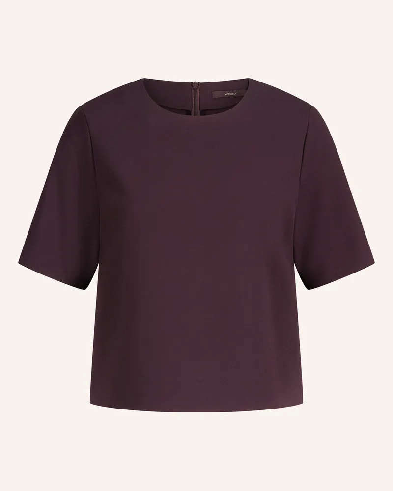 windsor. Bluse rot Dunkelrot