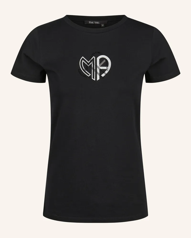 MARC AUREL Shirt Schwarz