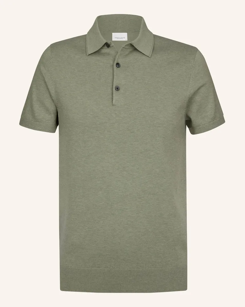 Profuomo Polo Kurzarm gruen Grün