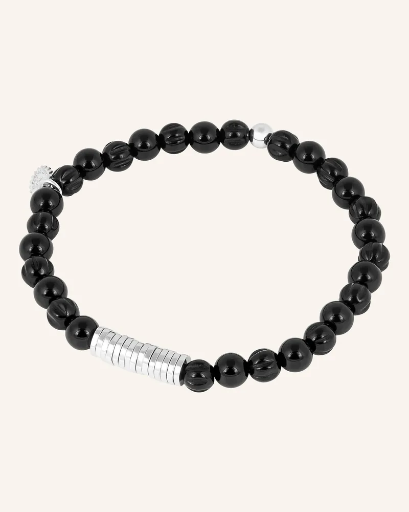 Tateossian Armband CLASSIC DISCS Schwarz