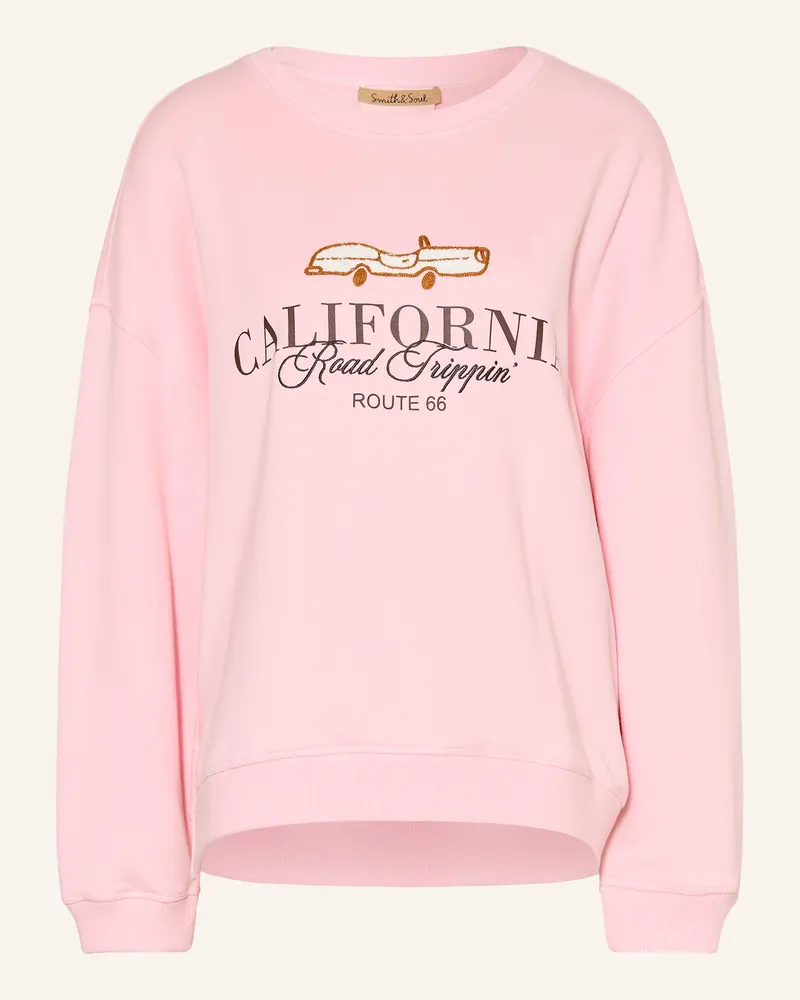 Smith & Soul Oversized-Sweatshirt rosa Rosa