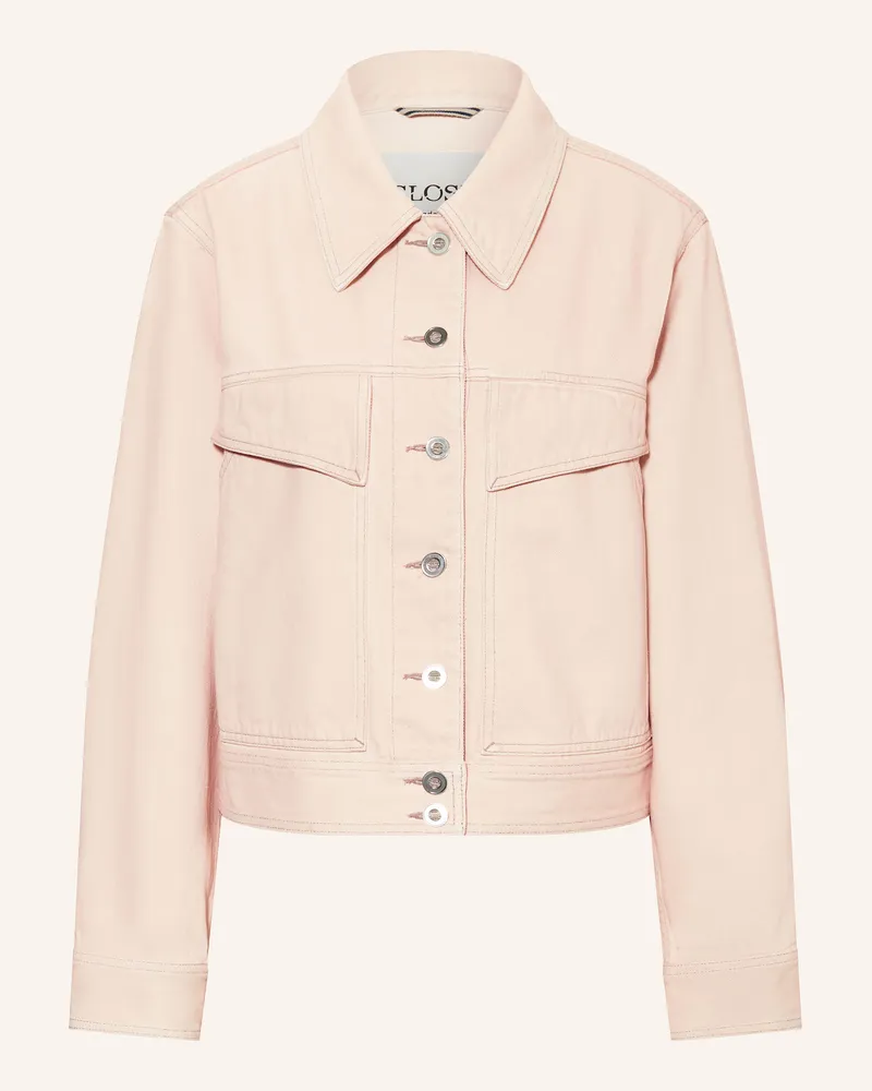 Closed Jeansjacke rosa Hellrosa