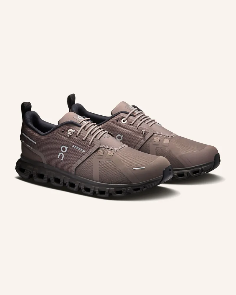 ON Sneaker Cloud 6 Wp grau Taupe