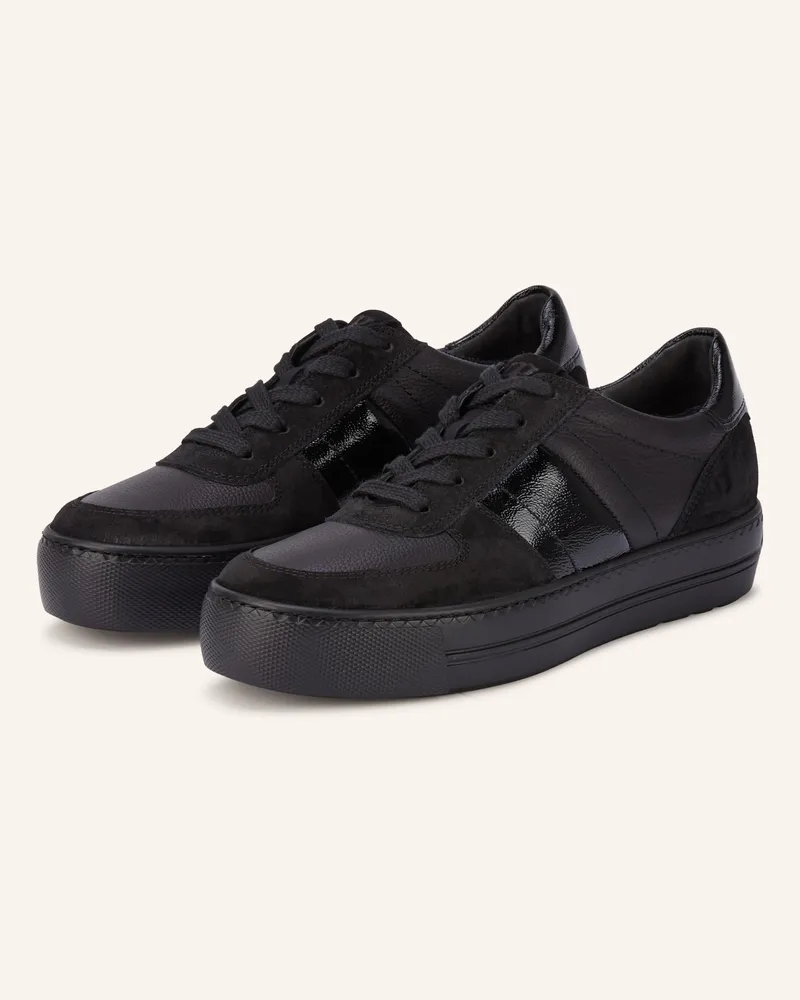 paul green Sneaker schwarz Schwarz