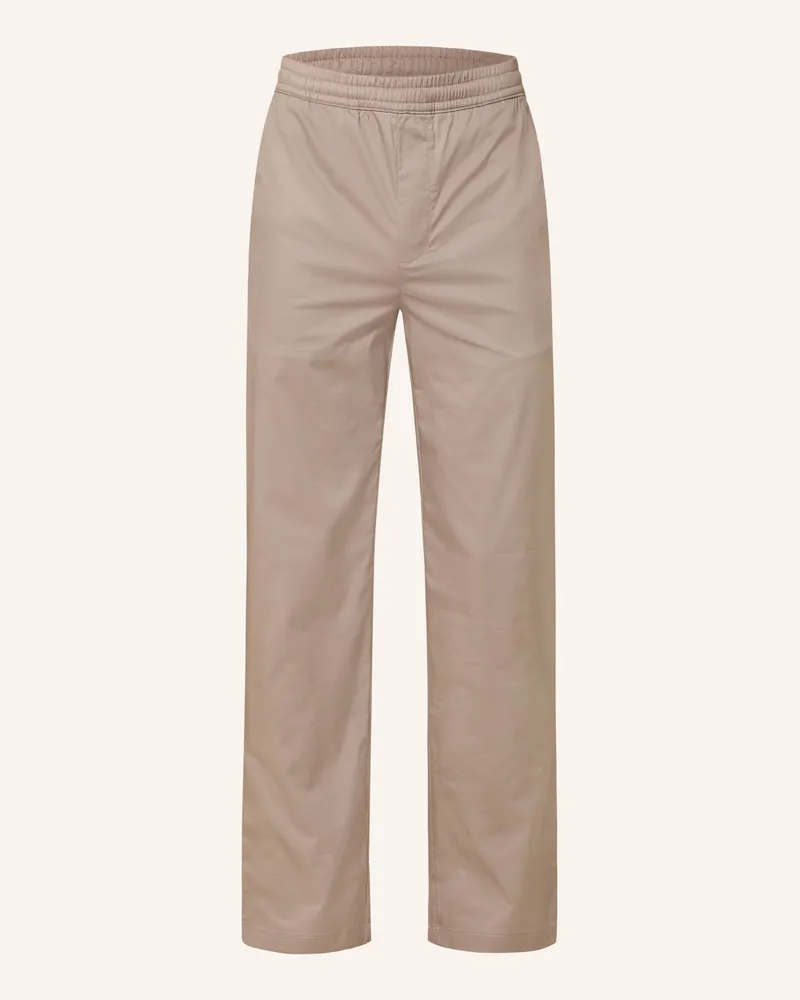 Calvin Klein Hose im Jogging-Stil Slim Fit Taupe