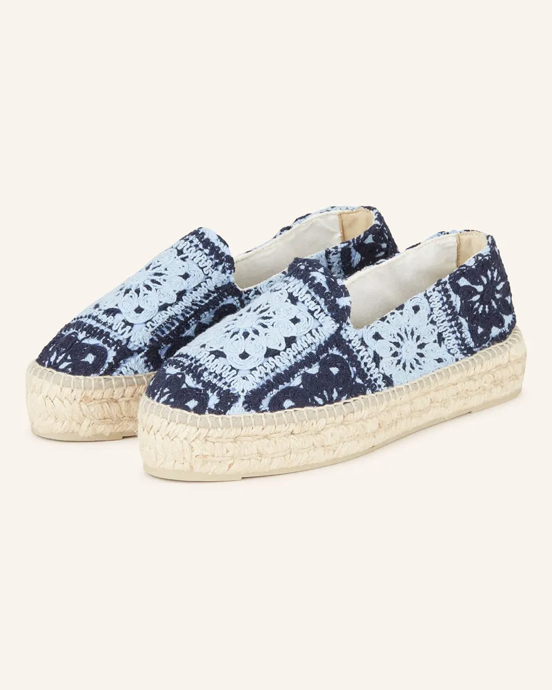 Manebí Espadrilles Blau