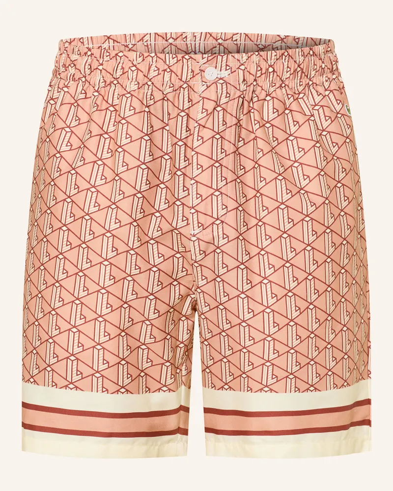 Lacoste Shorts Relaxed Fit Hellorange