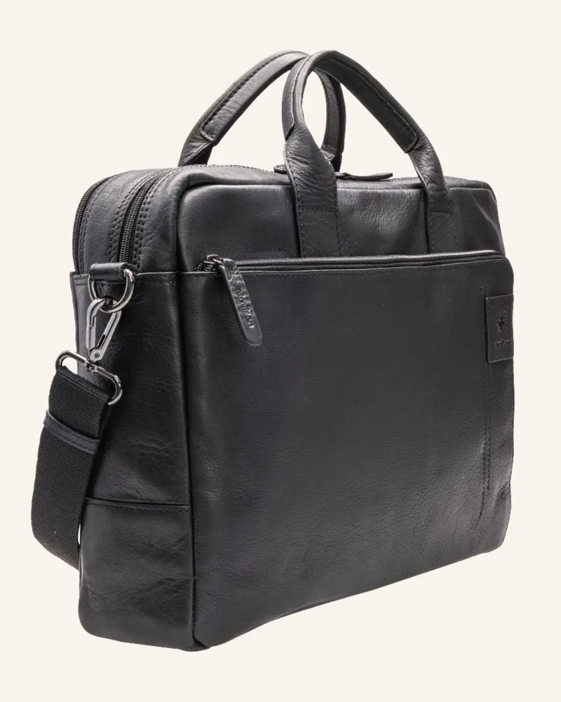 Strellson Aktentasche Hyde Park Charles schwarz Schwarz