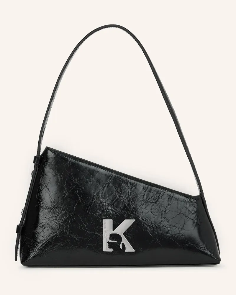 Karl Lagerfeld Schultertasche Schwarz