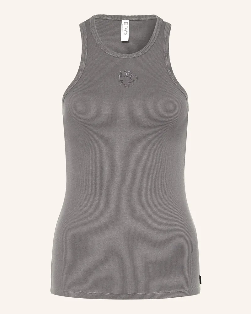 10Days Top blau Grau