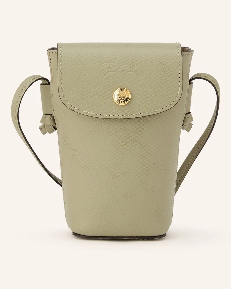 Longchamp Smartphone-Tasche gruen Hellgrün