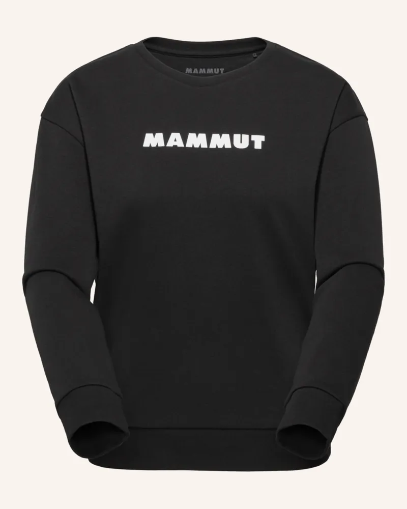 Mammut Mammut Core Ml Crew Neck Women Logo schwarz Schwarz
