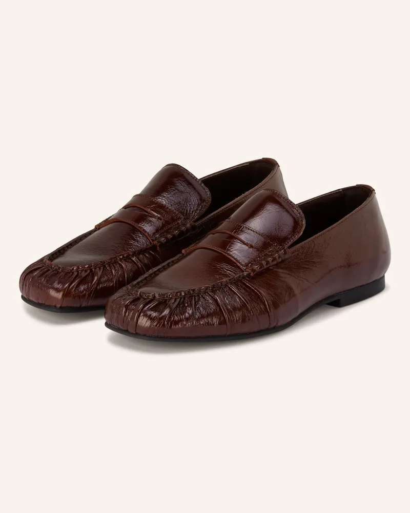Alohas Penny-Loafer Aven braun Braun
