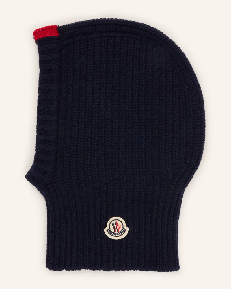 Moncler Mütze blau Dunkelblau