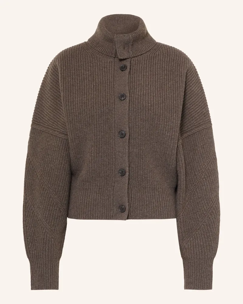 AllSaints Strickjacke Caron Aus Merinowolle braun Braun