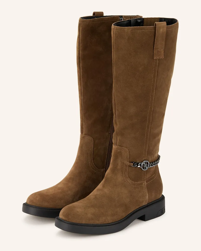 Guess Stiefel FYONAL2 Braun