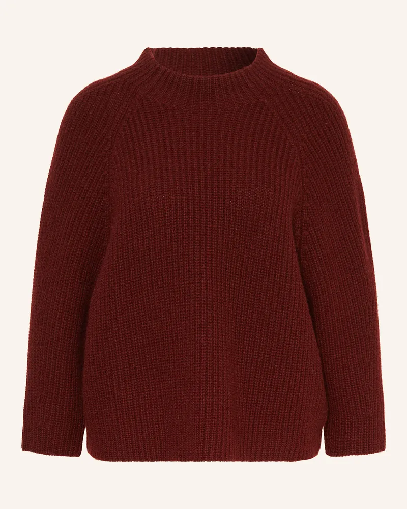 lilienfels Pullover mit Cashmere Dunkelrot