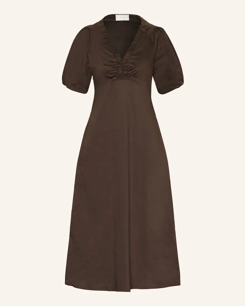 Neo Noir Kleid ILLANA Dunkelbraun
