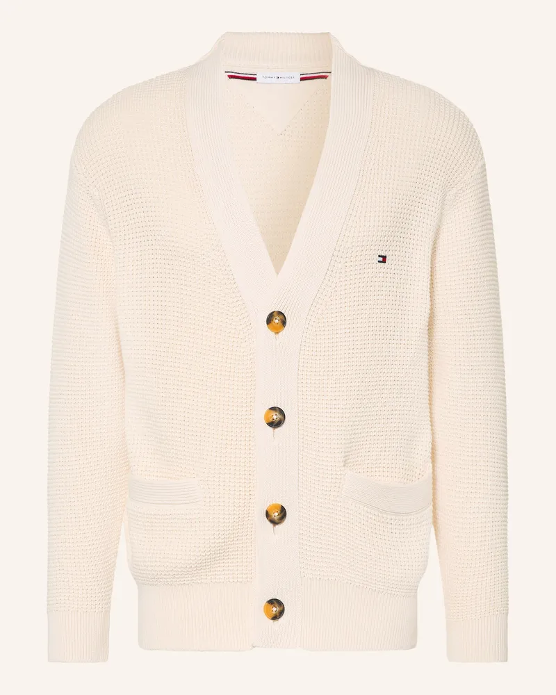 Tommy Hilfiger Strickjacke beige Ecru