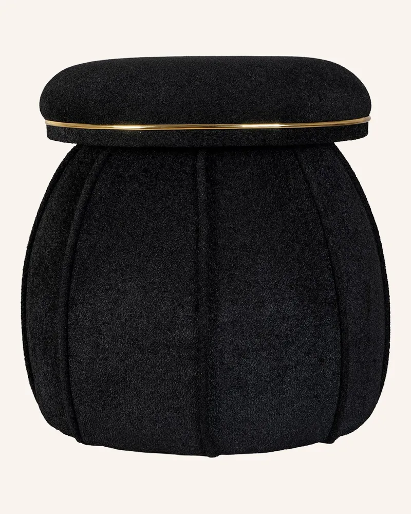 Kayoom Hocker CORIN Schwarz