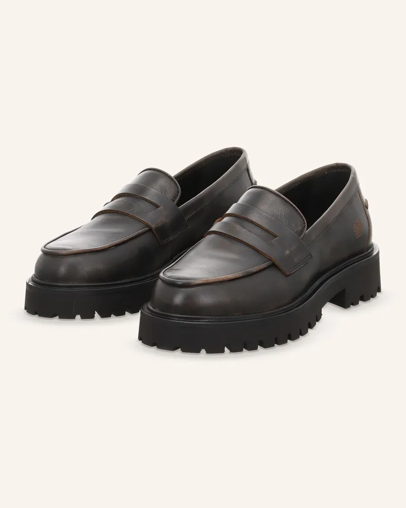 Apple of Eden Loafer Gaia 10 braun Braun