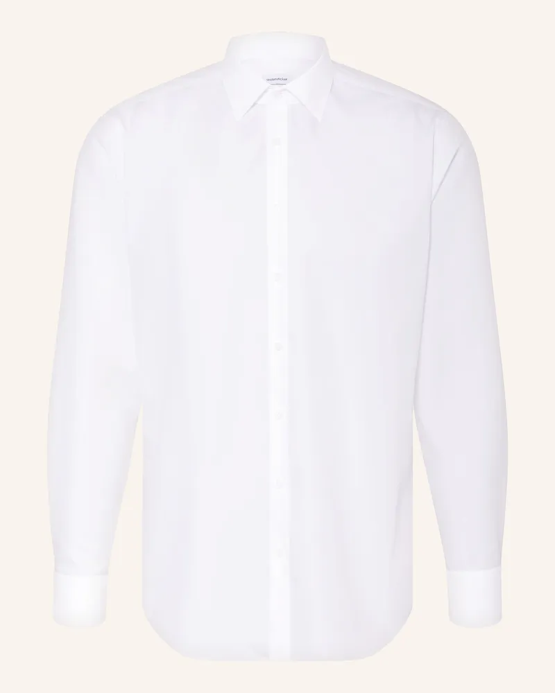 Seidensticker Hemd Tailored Fit weiss Weiss