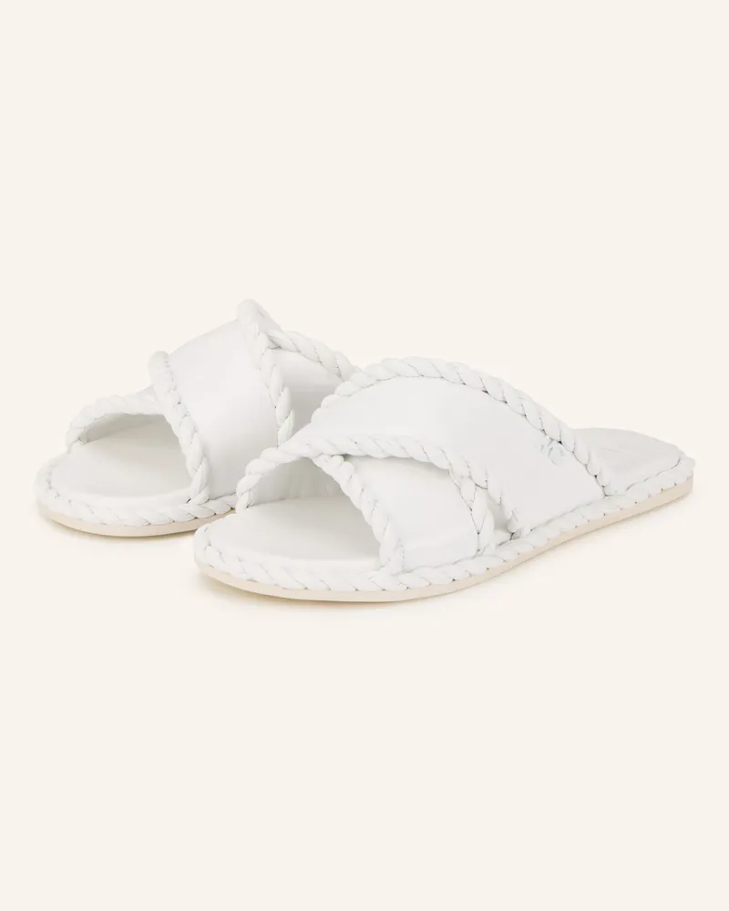 Marc Cain Pantoletten weiss 100