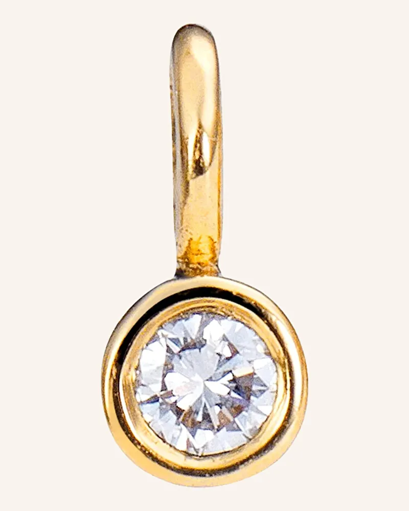 Ariane Ernst Anhänger THE ONE BRILLANT L aus 18 Karat Gold mit Diamanten Gold