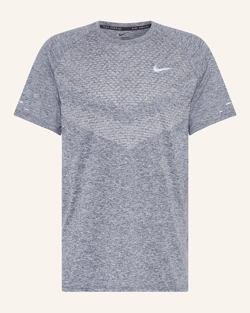 Nike Laufshirt STRIDE Dunkelblau