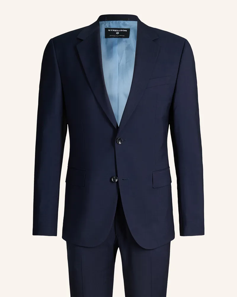 Strellson Anzug Aidan Melwin blau Dunkelblau