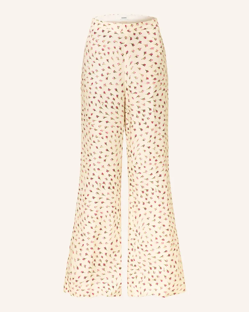 Sandro Marlenehose gelb Creme