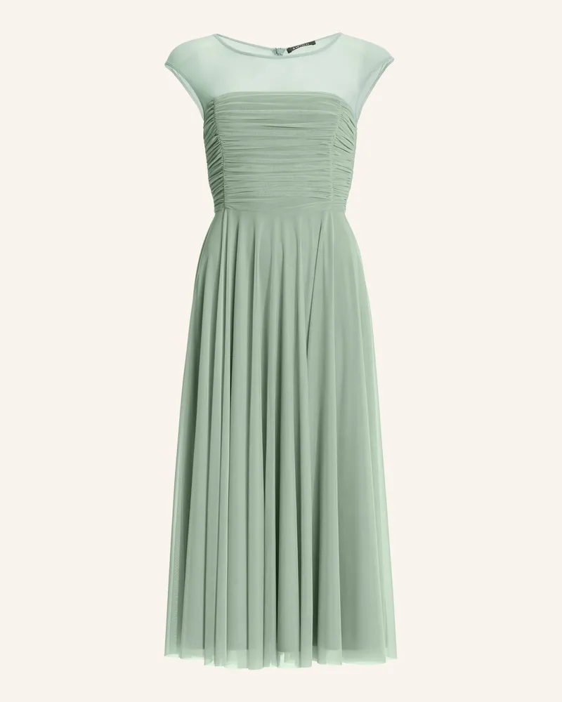 Swing Cocktailkleid Aus Mesh gruen Hellgrün