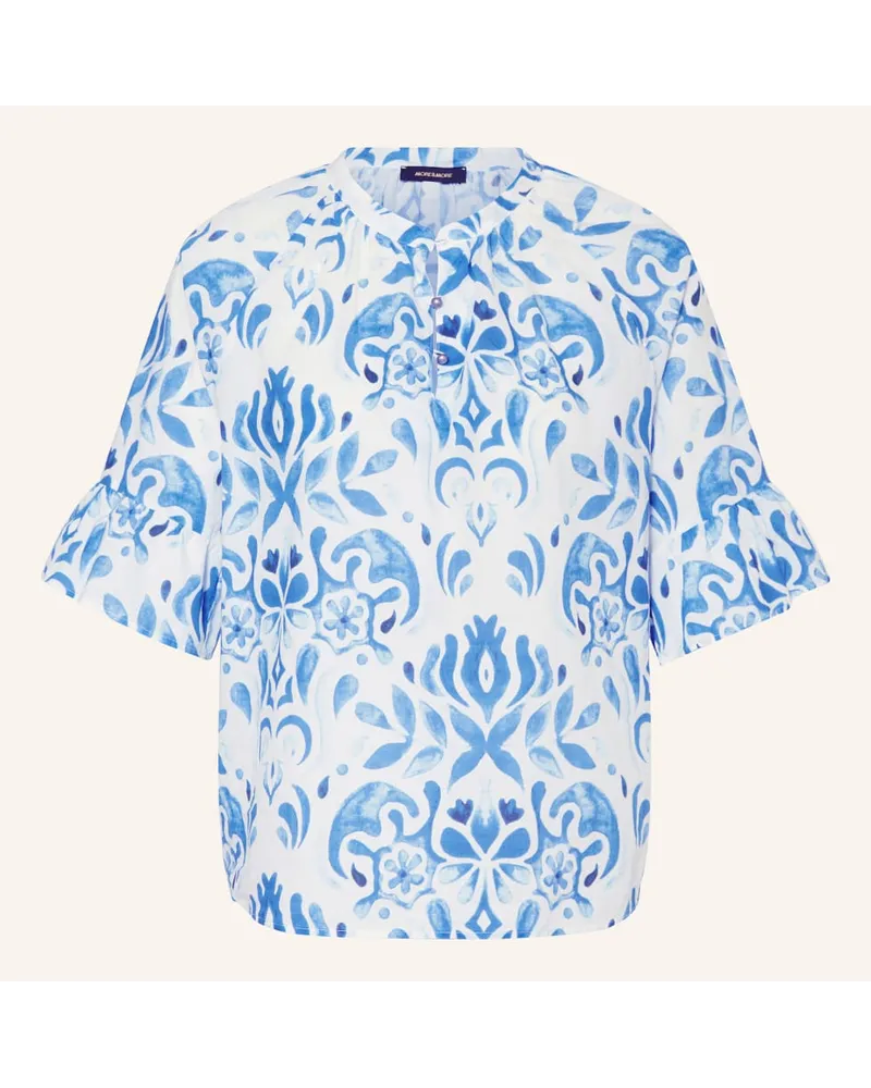 More & More Blusenshirt Blau