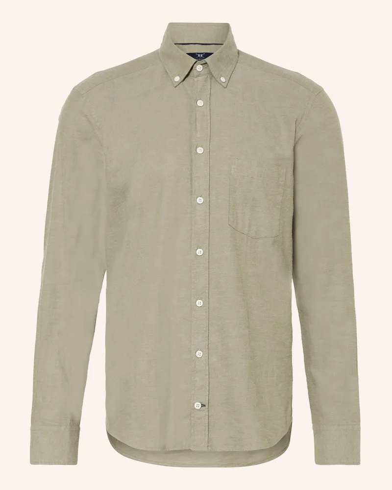 Strokesman's Hemd Regular Fit Grün