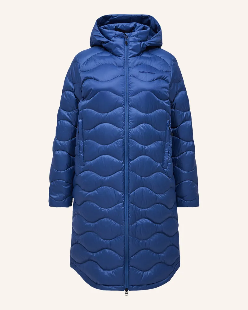 Peak Performance Lightweight-Daunenmantel Helium blau Blau