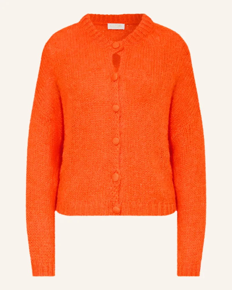 CATNOIR Strickjacke Mit Alpaka orange Orange