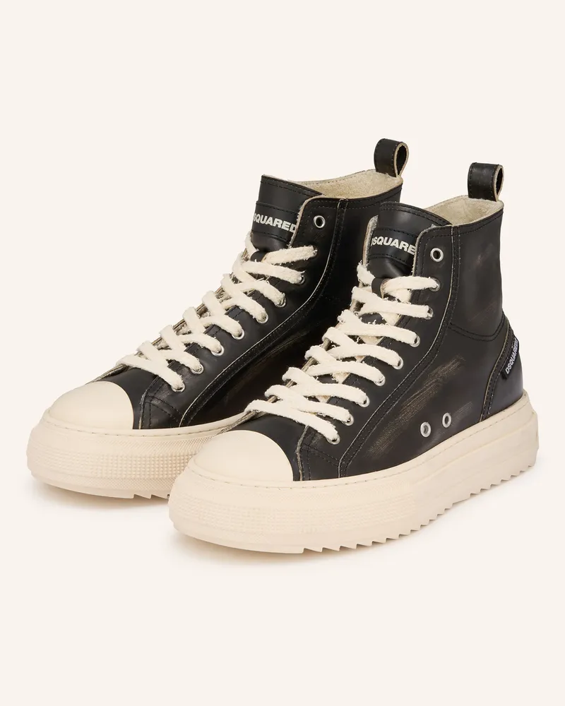 Dsquared2 Hightop-Sneaker Schwarz